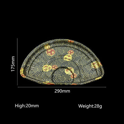 Food Grade Patterned PET Thermoformed Packaging Tray