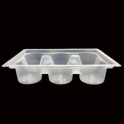 Multi Compartment Freezer Safe Blister Tray For Frozen Food Storage And Transportation