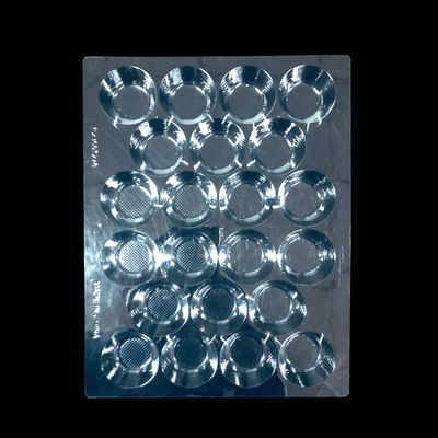 Food Grade Clear PET 22 Cell Cookie Insert Tray Crisp For Bakery Chocolates Gift Box Dividers