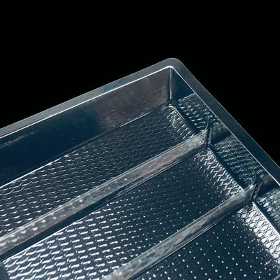 Custom 16 Cavities Ice Cube Tray Food Grade Transparent PET Freezer Safe Blister Packaging