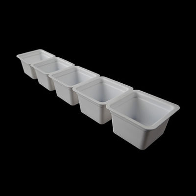 Embalagem Blister de Bandeja PP Selável para Alimentos de Manteiga, Grau Alimentício, para Porções de Geleia