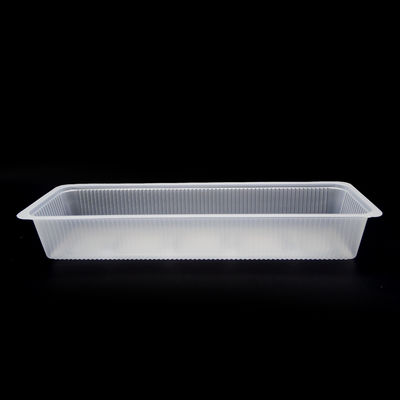 PP Bread Loaf Tray Insert Custom Bakery Packaging Disposable Plastic Inner Box Food Grade