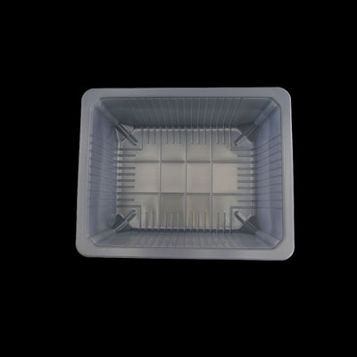Food Grade PP Plastic Thermoformed Trays Deep Containers For Fresh Vegetables Herbs