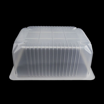 Food Grade PP Plastic Thermoformed Trays Deep Containers For Fresh Vegetables Herbs