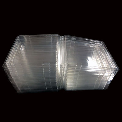 High Transparency Clear PET Clamshell Blister Packaging For Automotive Decals Small Crafts