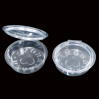 Recyclable Clear PET Clamshell Blister Pack For Scented Candles Transparent Candle Container