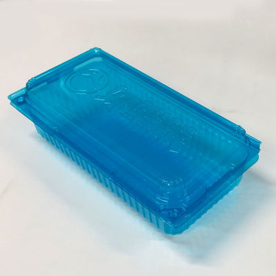 Disposable PET Clamshell Custom Seafood Packaging For Frozen Shellfish Oysters Lobster