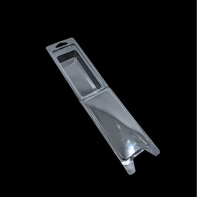 Custom Clear PVC Clamshell Blister Packaging For Sports Goods Retail Display Case