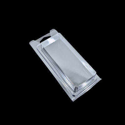 Custom Clear PVC Clamshell Blister Packaging For Sports Goods Retail Display Case
