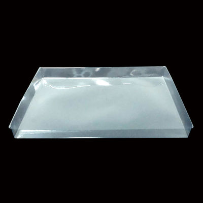 Transparent Lid of Open Top Box Custom Clear PET Blister Cover for Displaying Paper Box