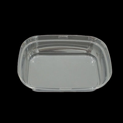 Custom Food Grade Clear PET Blister Lid Snap On Leakproof Cover for Secure Sealing