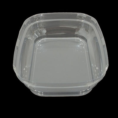Custom Food Grade Clear PET Blister Lid Snap On Leakproof Cover for Secure Sealing