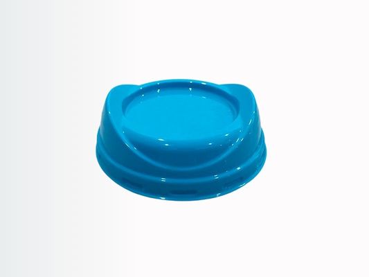 Custom Food Grade Blue PET Plastic Round Blister Lid Leak-Proof Snap-On Cover