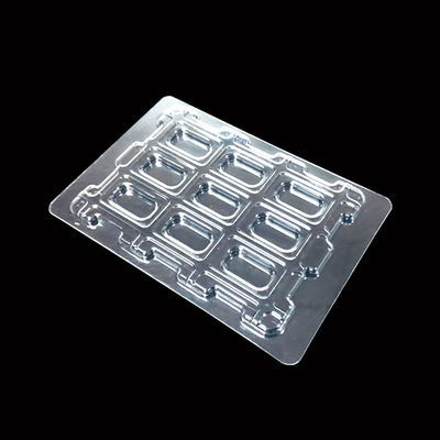 Clear PET Carded Blister Packaging with ESD Treatment Customizable Face Sealed Blister