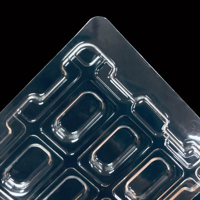 Clear PET Carded Blister Packaging with ESD Treatment Customizable Face Sealed Blister