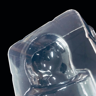 Inserção de plástico PET transparente personalizada para frascos cosméticos Bandeja blister à prova de choque para embalagem de caixa de presente