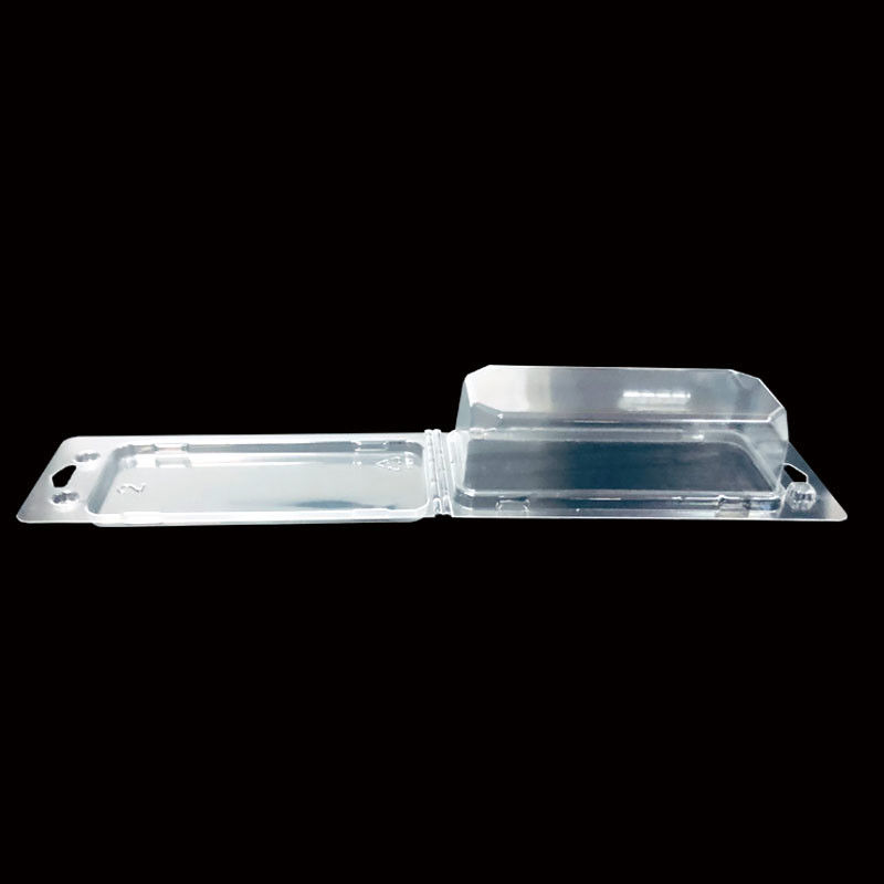 Clear PET Clamshell Packaging For Small Parts Retail Display Custom Plastic Blister Box
