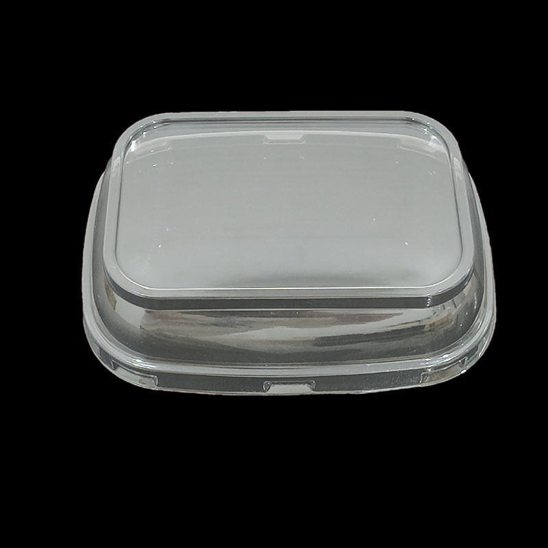Custom Food Grade Clear PET Blister Lid Snap On Leakproof Cover for Secure Sealing