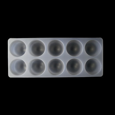 12 Cell Anti Freeze PP Blister Tray For Spherical Pastries Custom Lightweight Food Packaging