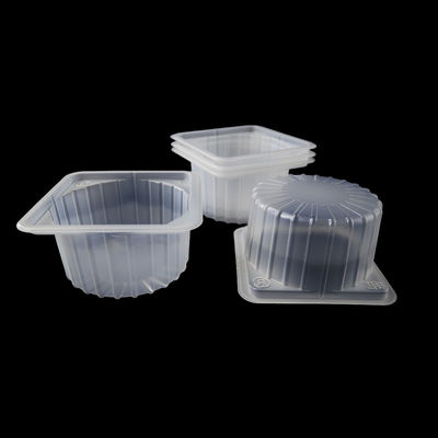 Vacuum Formed Food Grade PP Trays Lightweight Yet For Chocolate Pies Cupcakes